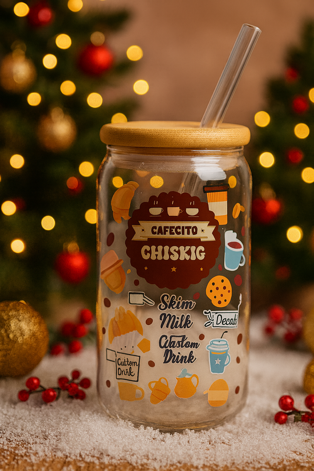 ☕ Verre “Cafecito Chiskig” – Édition Exclusive