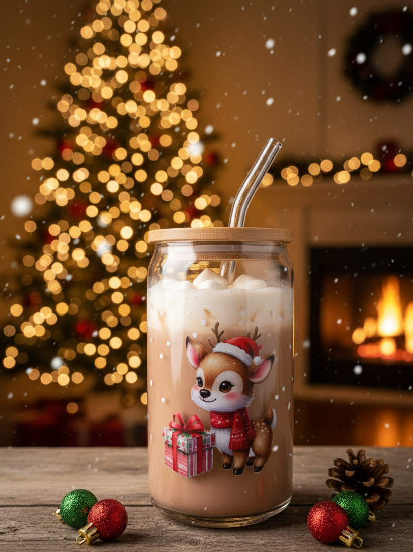 Le Verre Duo Hivernal : La Magie de l'Amitié