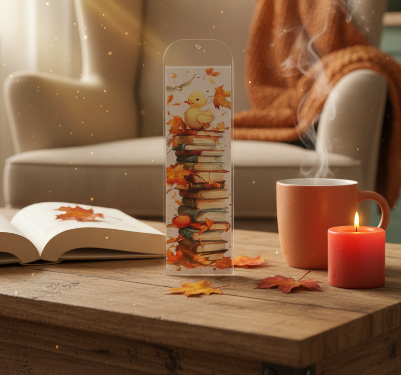 Marque-Page Acrylique "Le Canard Aventureux"