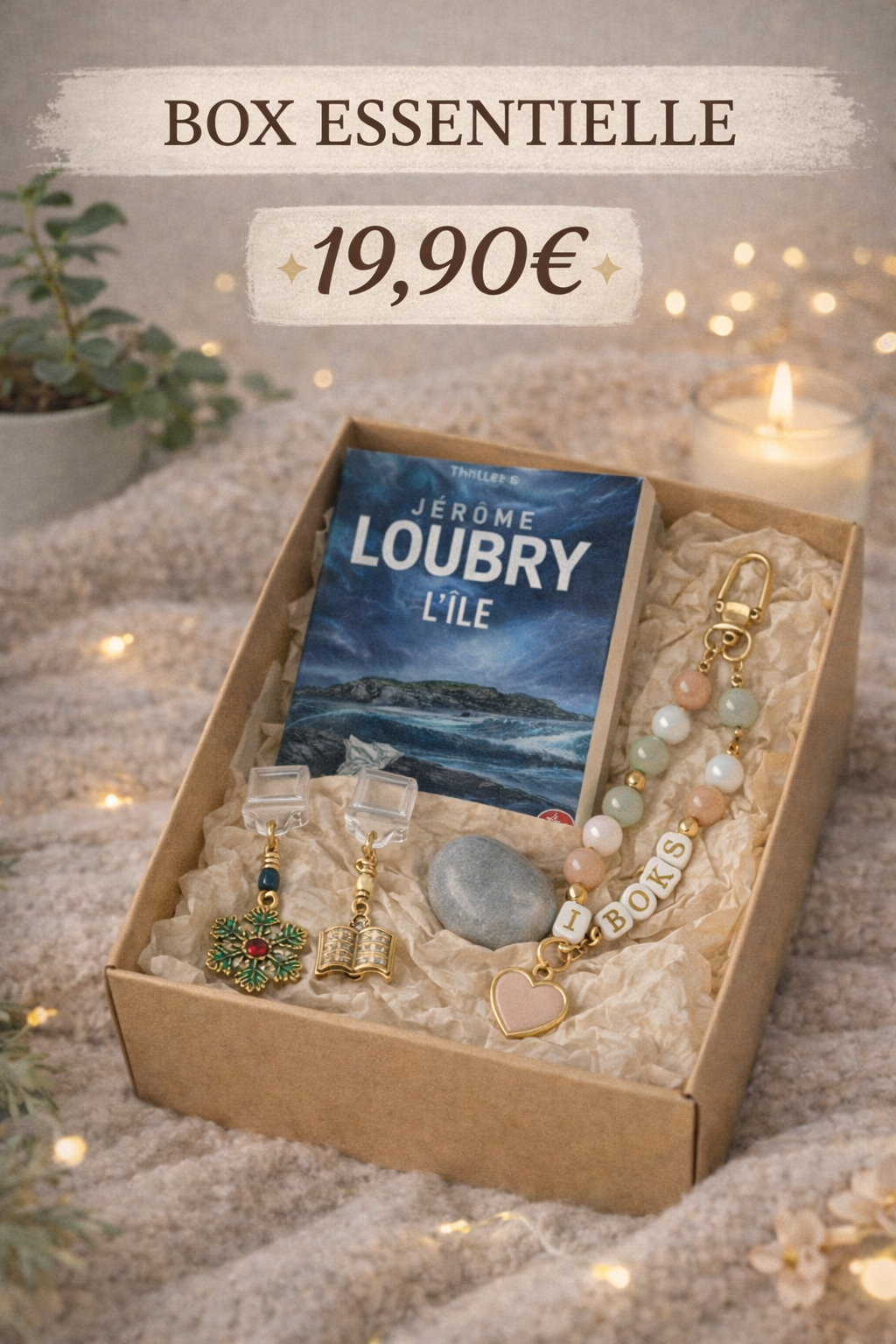 Box Rituel – Essentielle (Janvier) | Lecture & accessoires