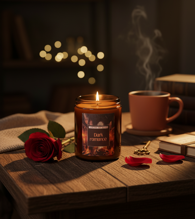 Bougie "Dark romance"