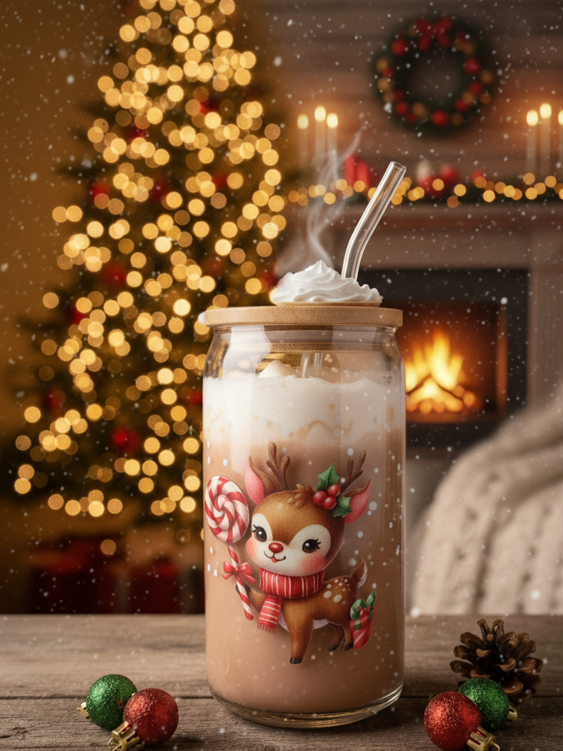 Le Verre Duo Hivernal : La Magie de l'Amitié