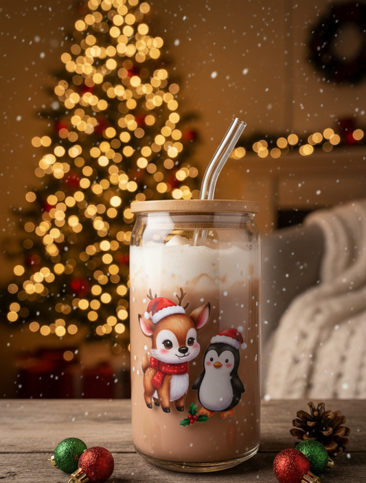 Le Verre Duo Hivernal : La Magie de l'Amitié