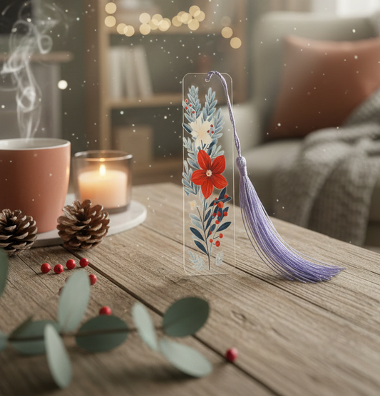 Marque-Page Acrylique Hiver Enchanté