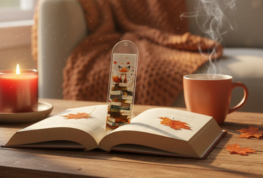 Marque-Page Acrylique "Le Renard Curieux"