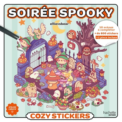Cozy Stickers (avec pince) - Soirée Spooky